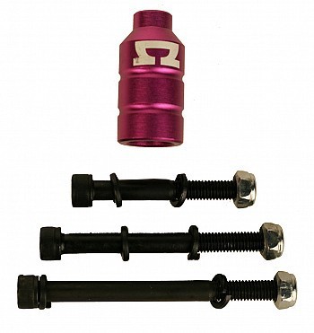 AOscooter Peg incl. 3 bolts Purple