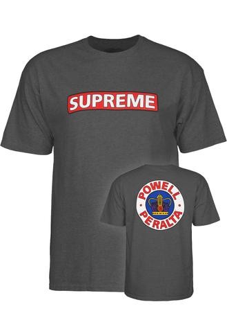 Powell Peralta T-Shirt Supreme charcoal heather