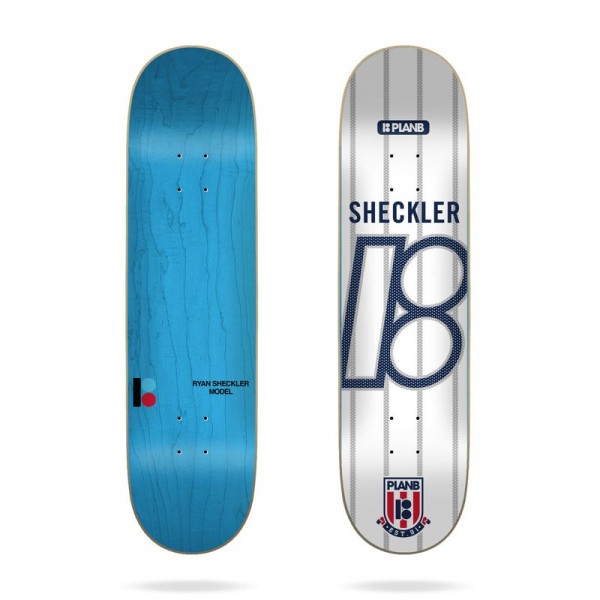 Plan B Skateboard Deck College Sheckler 8.125&#039;&#039;