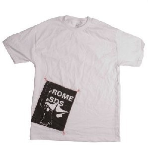 Rome T-shirt Poster white