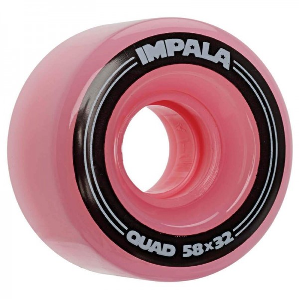 Impala Quad Wheels Pink 58mm