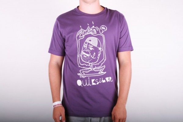 Quiksilver T-shirt The King of Truck - Purple