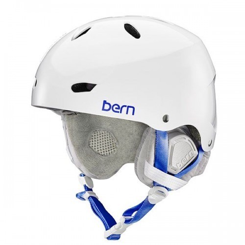 Bern EPS Helm Brighton with premium BOA Liner - Gloss White