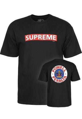 Powell Peralta T-Shirt Supreme Black